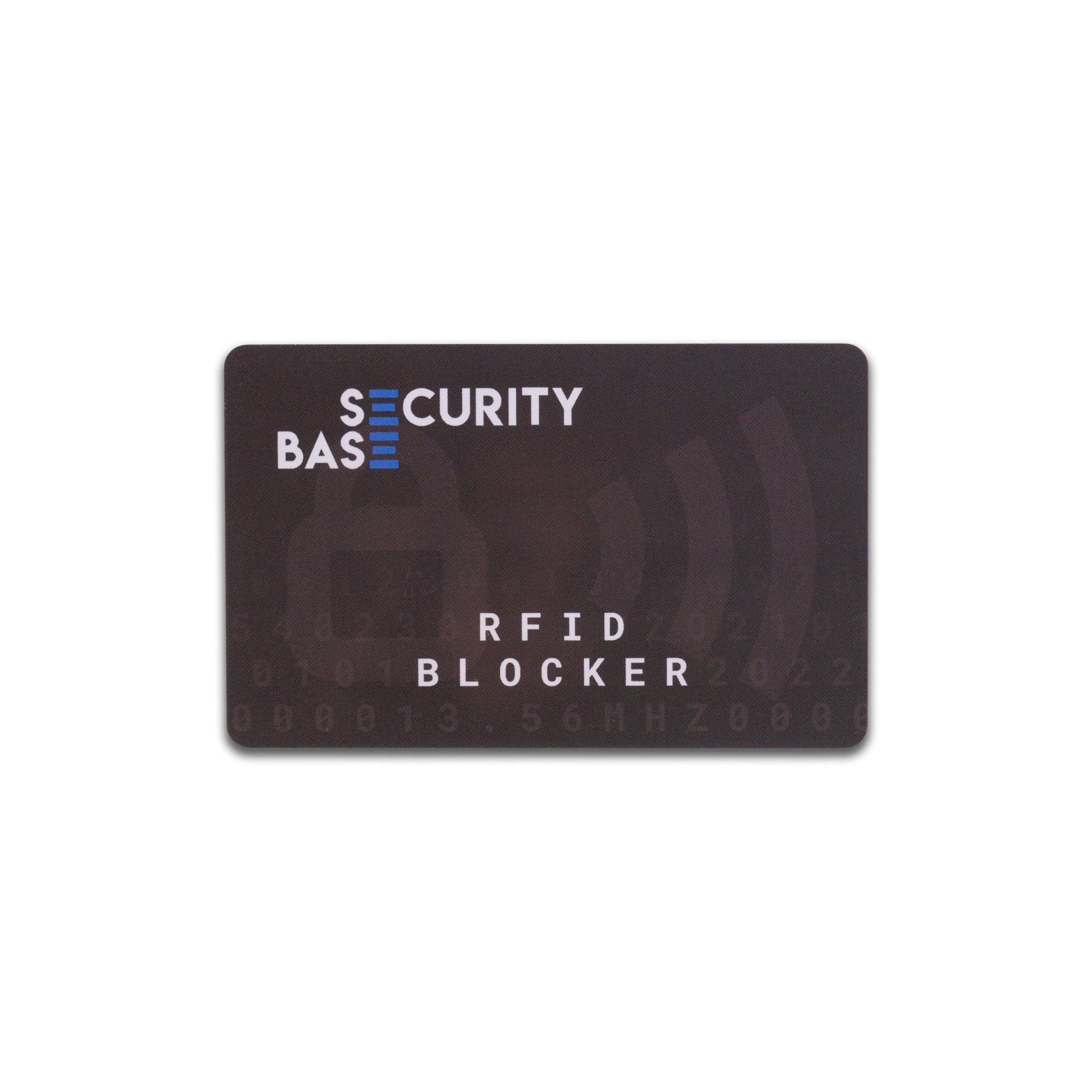 RFID Blocking Card (Black) - SecurityBase