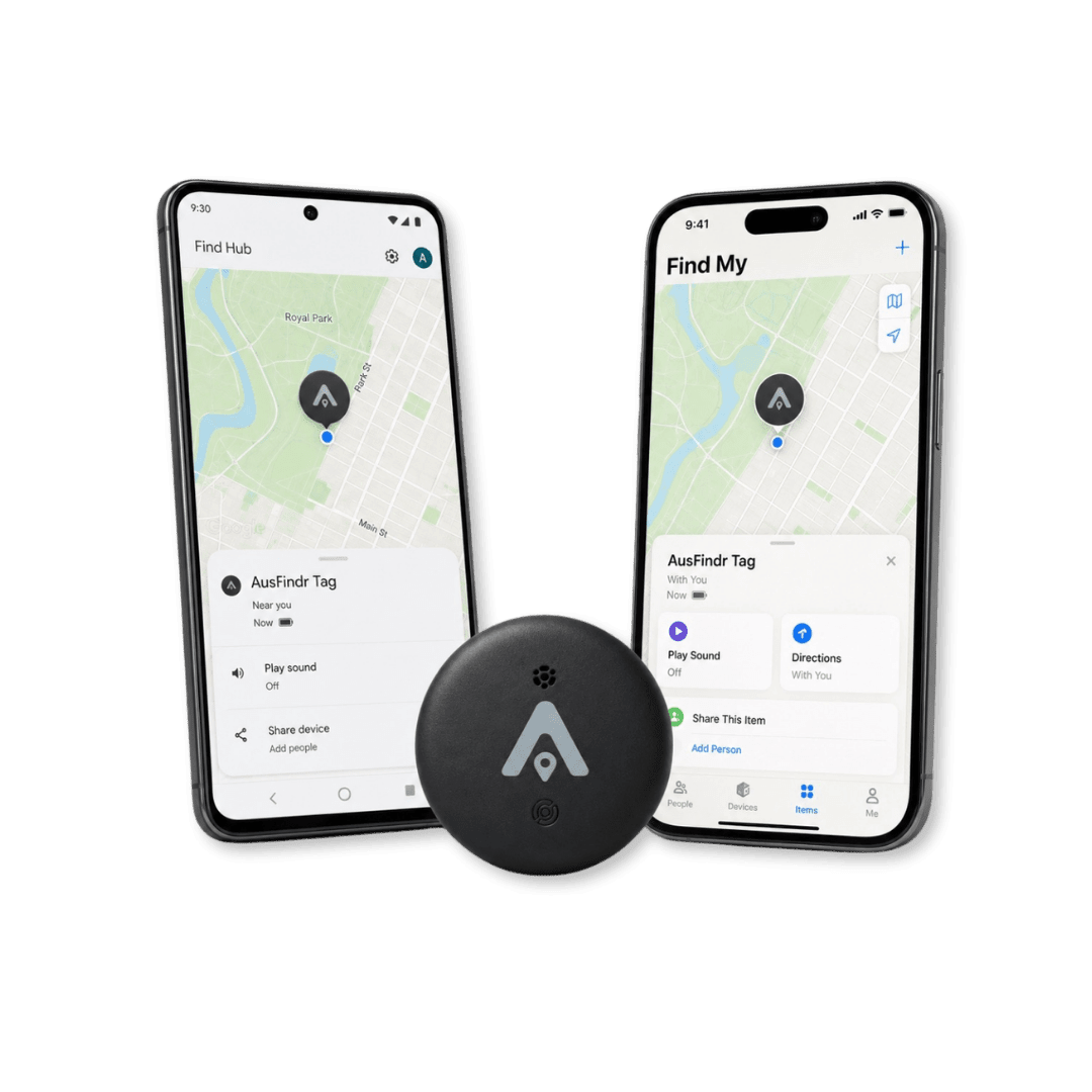 Introducing the AusFindr Dual Tracking Tag for Apple and Android
