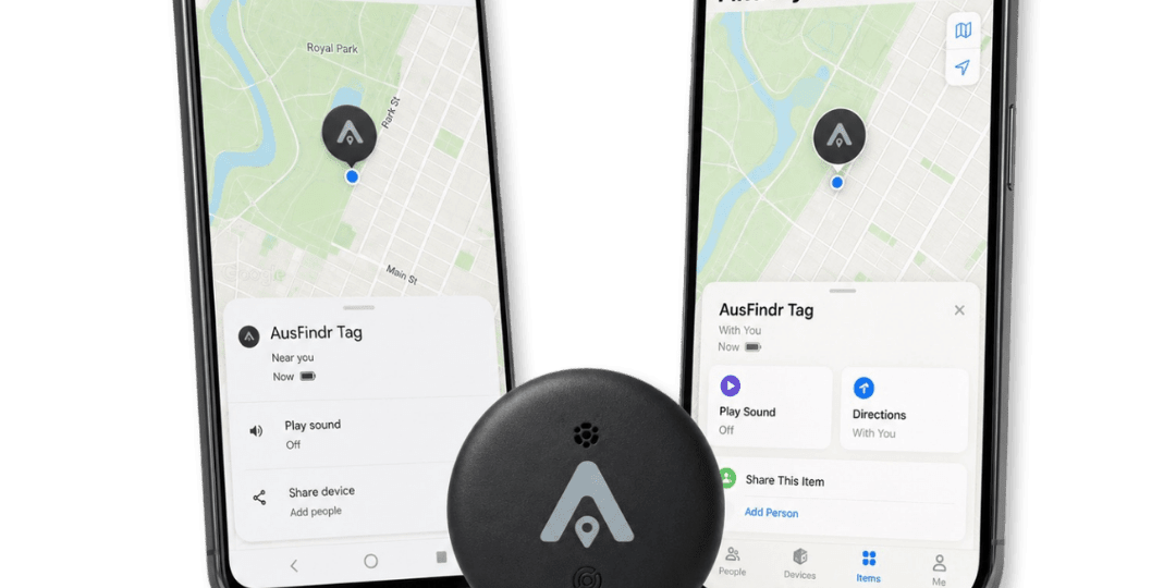 Introducing the AusFindr Dual Tracking Tag for Apple and Android