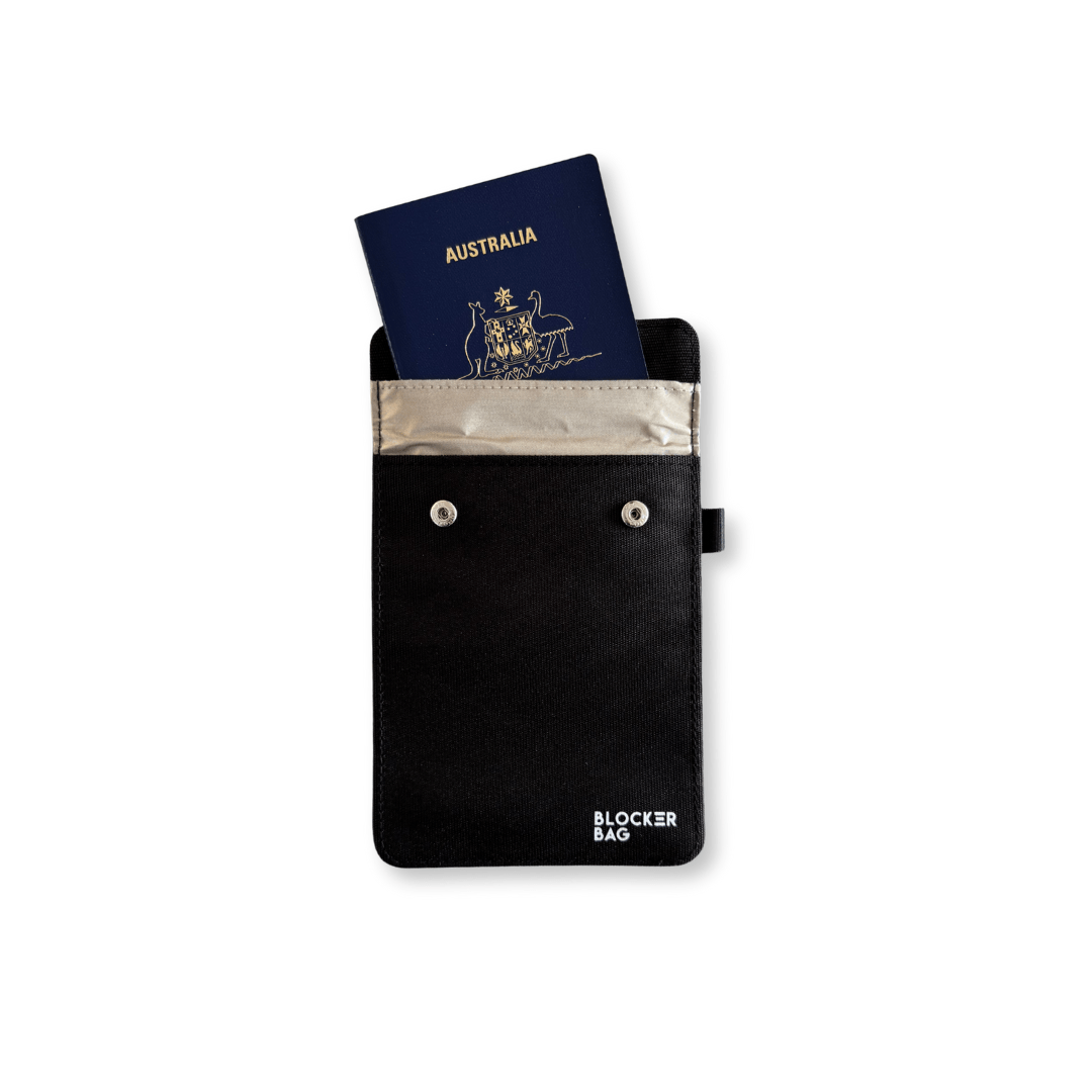 RFID Blocking Faraday Pouch for Passports
