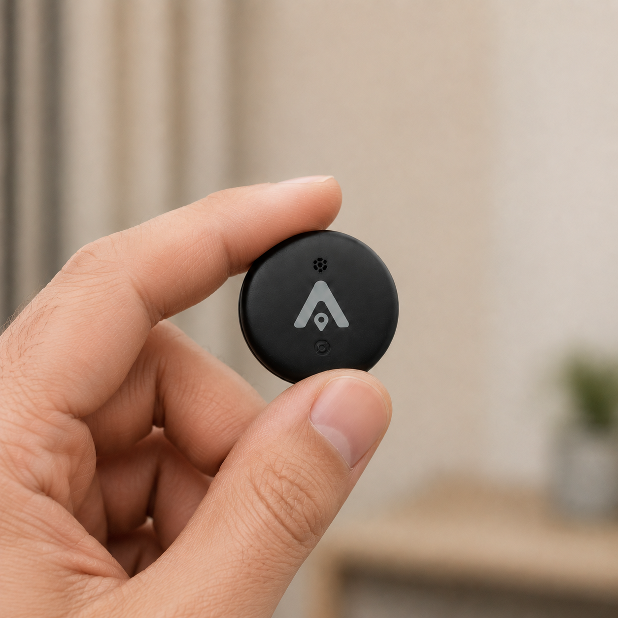AusFinder Tag between fingers