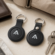 AusFindr_Tracker_Tag_in_holders on bench