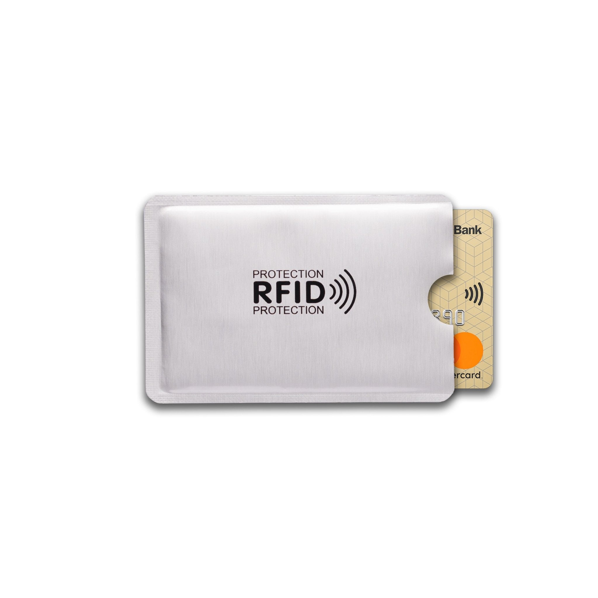Card Protectors RFID Blocking Sleeves - 10 Pack Aluminum For Passport & Credit Cards Aluminum Card Protector Card Protectors RFID Blocking Sleeves - 10 Pack Aluminum For Passport & Credit Cards Aluminum Card Protector