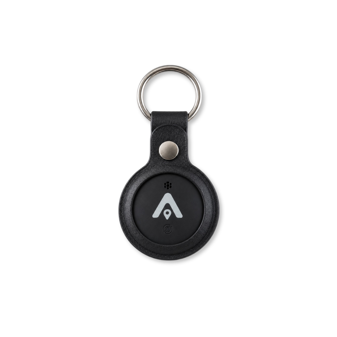 Leather AusFindr Tag holder