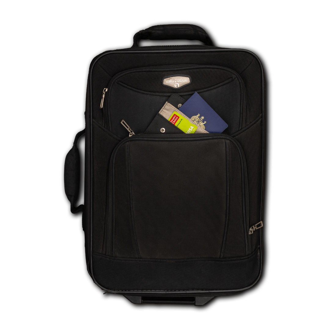 RFID Passport Pouch in bag