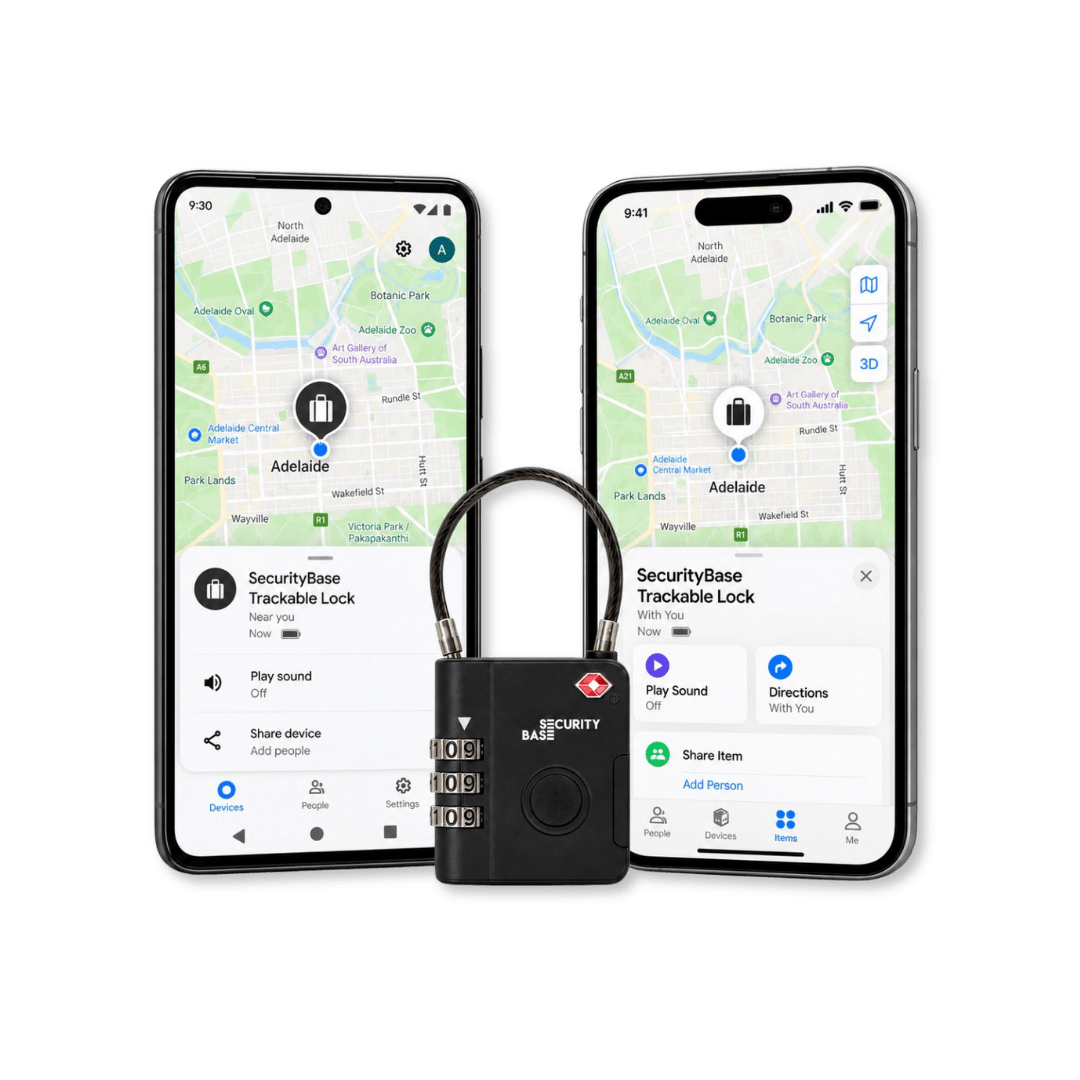 Trackable Lock Apple Find My & Android Find Hub