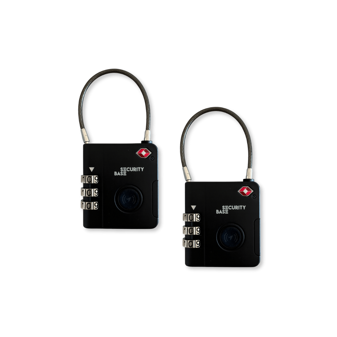 Two-Pack Trackable TSA Lock