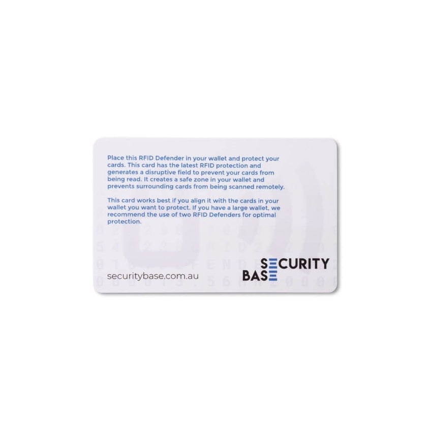 RFID Blocker Card - RFID Wallet Protection – SecurityBase